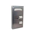 Bobrick Bobrick ClassicSeries Partition Mount Seat/Tissue Dispenser/Disposal - B-3579